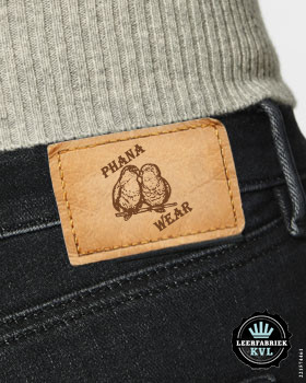 δερμάτινες ετικέτες